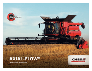 Cosechadoras Case IH Axial Flow 9120