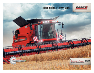 Cosechadoras Case IH Axial Flow 9230
