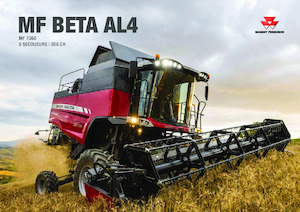 Cosechadoras Massey Ferguson Beta 7360 AL4