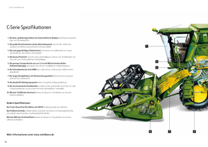 Cosechadoras John Deere C 670