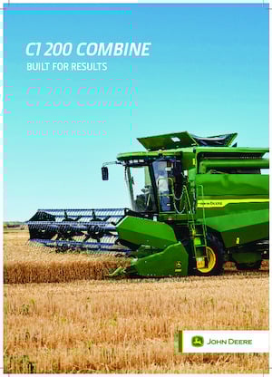 Cosechadoras John Deere C1 200