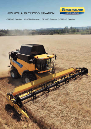 Cosechadoras New Holland CR 9070 Elevation
