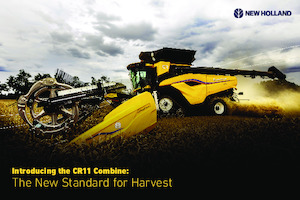 Cosechadoras New Holland CR11 Track