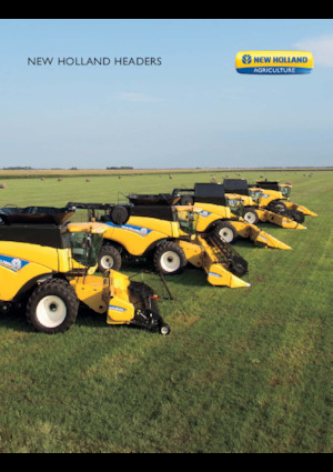 Cosechadoras – mecanismo de corte New Holland 840CD Rigid Draper