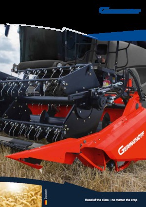 Cosechadoras – mecanismo de corte Geringhoff HVV 720