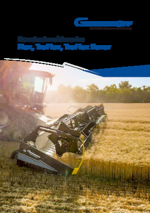 Cosechadoras – mecanismo de corte Geringhoff TrueFlex 45