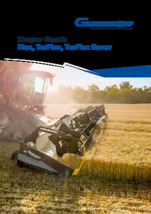 Cosechadoras – mecanismo de corte Geringhoff TrueFlex 45