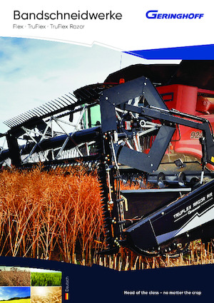 Cosechadoras – mecanismo de corte Geringhoff TruFlex 40