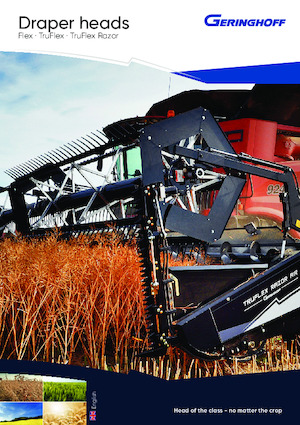 Cosechadoras – mecanismo de corte Geringhoff TruFlex 40