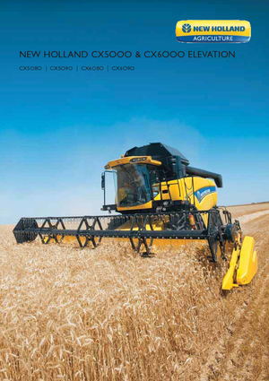 Cosechadoras New Holland CX 5080 Elevation