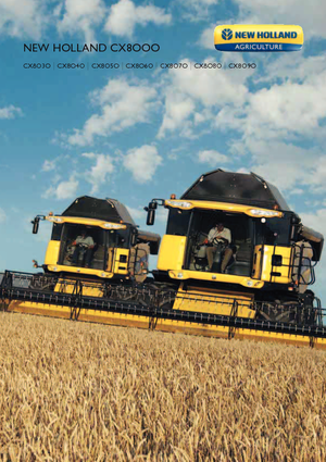 Cosechadoras New Holland CX 8060