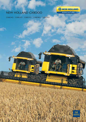 Cosechadoras New Holland CX 8090 SCR