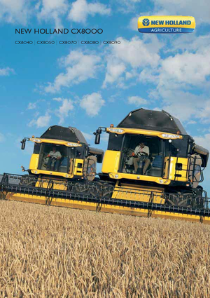 Cosechadoras New Holland CX 8090 SCR