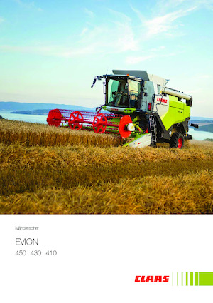 Cosechadoras Claas Evion 450 Classic   