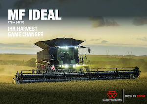 Cosechadoras Massey Ferguson Ideal 7 PL