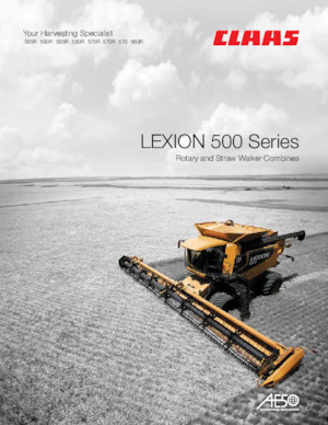 Cosechadoras Claas Lexion 580R