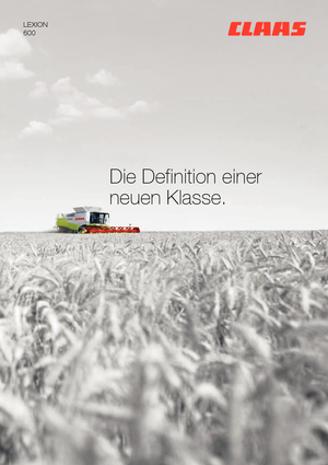 Cosechadoras Claas Lexion 600 Terra-Trac