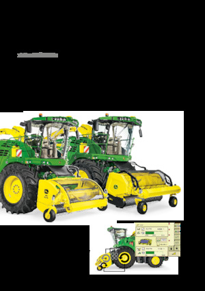 Cosechadoras – cabezales de maíz John Deere 390plus