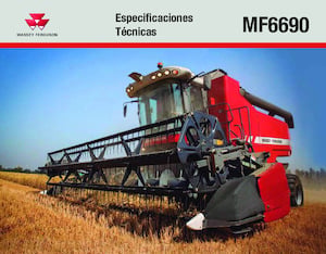 Cosechadoras Massey Ferguson MF 6690