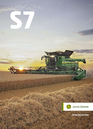 Cosechadoras John Deere S7 700   