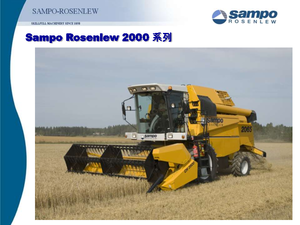 Cosechadoras Sampo Rosenlew SR 2065 Spezial