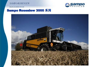 Cosechadoras Sampo Rosenlew SR 3085 Superior