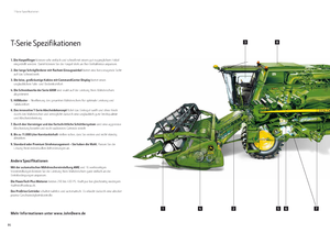 Cosechadoras John Deere T 660