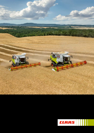 Cosechadoras Claas Trion 720 Terra Trac