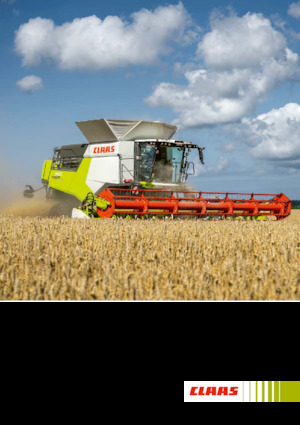 Cosechadoras Claas Trion 760 Terra Trac   