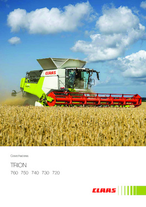 Cosechadoras Claas Trion 740    
