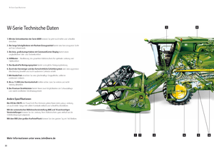 Cosechadoras John Deere W 650
