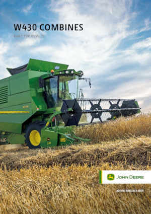 Cosechadoras John Deere W430