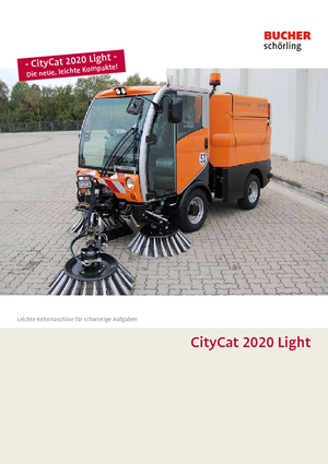 Barredoras compactas Bucher-Schörling CityCat 2020 XL