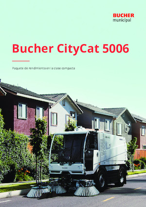 Barredoras compactas Bucher-Schörling CityCat 5006