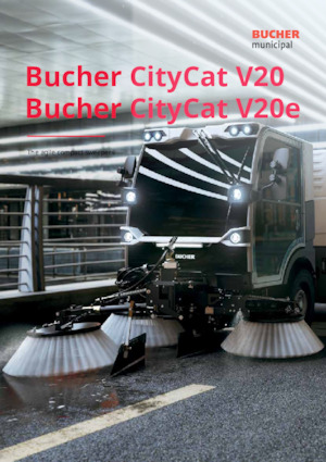 Barredoras compactas Bucher-Schörling CityCat V20