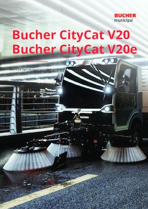 Barredoras compactas Bucher-Schörling CityCat V20