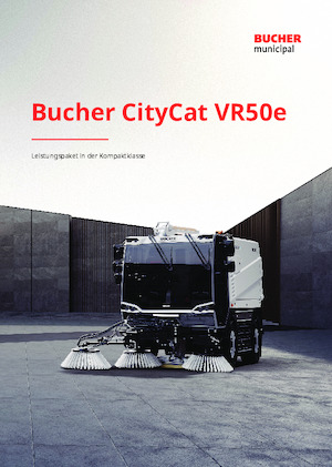 Barredoras compactas Bucher-Schörling CityCat VR50e