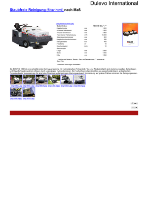 Barredoras compactas Dulevo Dulevo 1850/120 Elite EH