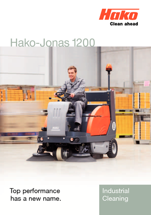 Barredoras compactas Hako Jonas 1200 V