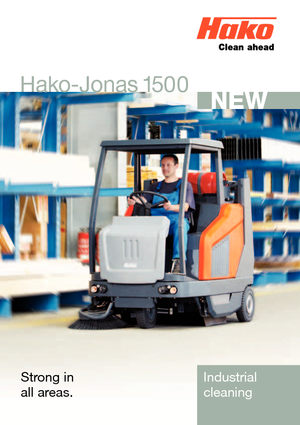Barredoras compactas Hako Jonas 1500 D