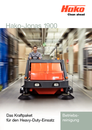 Barredoras compactas Hako Jonas 1900 V