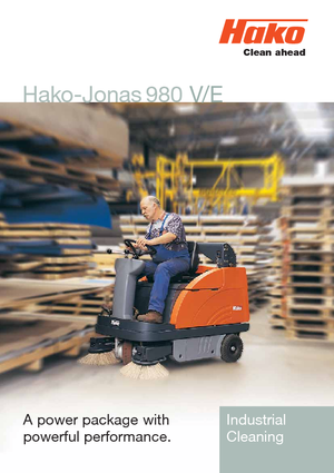 Barredoras compactas Hako Jonas 980 VH