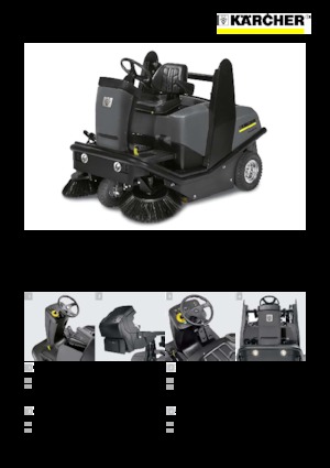 Barredoras compactas Kärcher KM 120/150 R D 2 SB