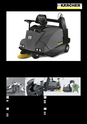 Barredoras compactas Kärcher KMR 1250 BAT Pack