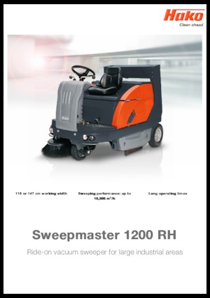 Barredoras compactas Hako Sweepmaster D 1200 RH