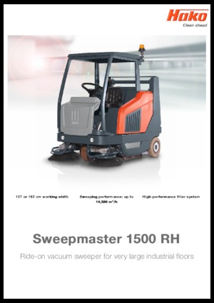 Barredoras compactas Hako Sweepmaster D 1500 RH