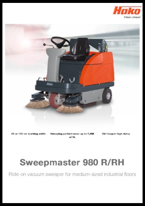 Barredoras compactas Hako Sweepmaster P 980 R