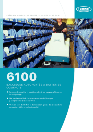 Barredoras compactas Tennant Tennant 6100