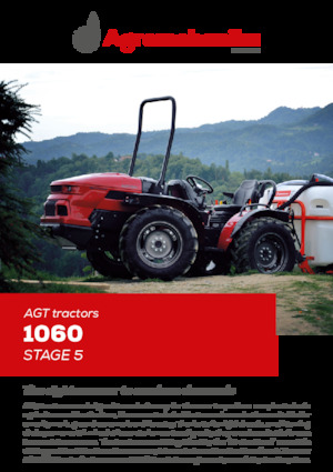 Tractores de uso municipal AGT AGT 1060