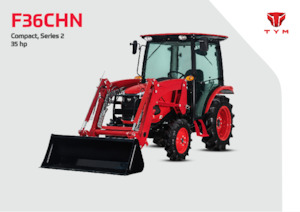 Tractores de uso municipal TYM F36CHN